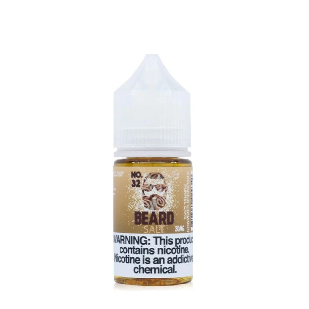 Beard Salt - No. 32 Cinnamon Funnel Cake Nicotine Salt - 30mL
