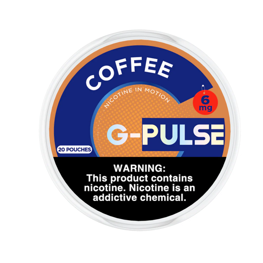 G-Pulse - Nicotine Pouches - 20 Count - Coffee