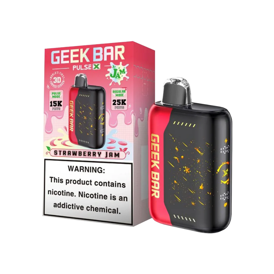 Geek Bar - Pulse X (Jam Edition) Disposable Vape 50mG - 820mAh - 18mL - Image 6