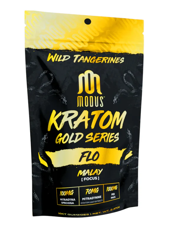 Modus - Gold Series Kratom Gummies - 10 Count - 1000mG - Image 3